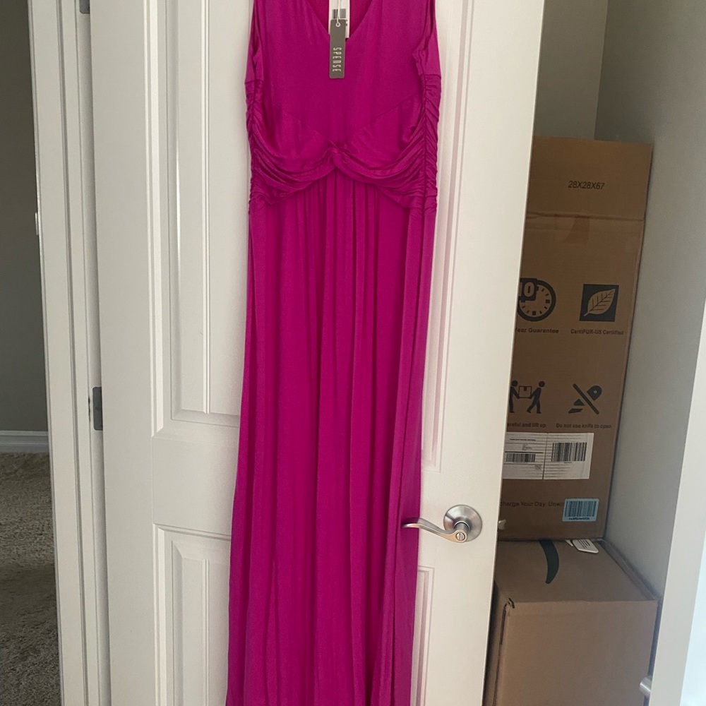 Sears Women's Pink Maxi Dress